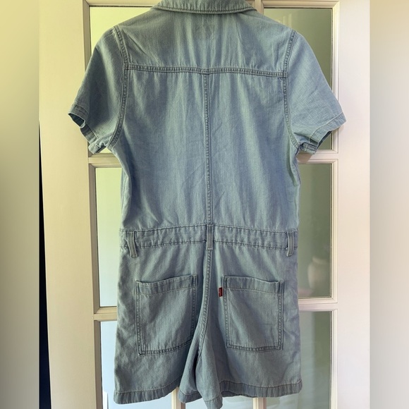 Levi's HERITAGE SHORT SLEEVE ROMPER XS - Picture 4 of 10